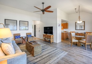 Kaha Lani Resort #325, Oceanfront, Steps to Beach, No Resort Fees!
