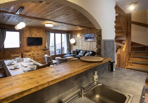 Kandahar Chalet MMV Le Kitz - Mountain Collection - 7 Room Triplex Chalet 12 People