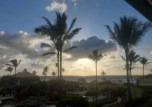 KAUA'I BEACH RESORT-BEACHFRONT, OCEAN VIEW, POOLSIDE VIEW FROM YOUR LANAI