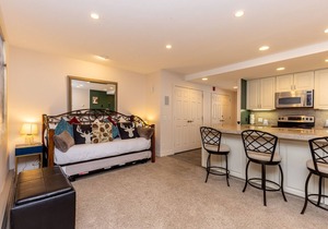 Keystone Condo in Quiet Location w/Private Balcony for Great Mountain Views