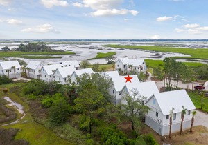 “Kingfisher” (3029 Southerly Way) 2 person creekside bungalow at Kiawah River
