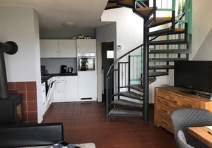 Komplett neu ausgestatteter Ferienbungalow mit Kaminofen und Garten