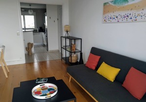 ~ L'océan à 100m , Ville Close à 500m, les Glénan à L'horizon ~
