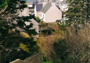 ~ L'océan à 100m , Ville Close à 500m, les Glénan à L'horizon ~
