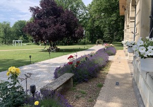 L Orangerie de Chatel for 8 2019 Figaro Magazine cover heated swimming poll