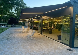 L Orangerie de Chatel for 8 2019 Figaro Magazine cover heated swimming poll