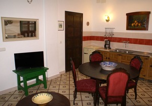 La Cañota Suite King Room Adults Only, living room, bedroom, kitchen and bathroom