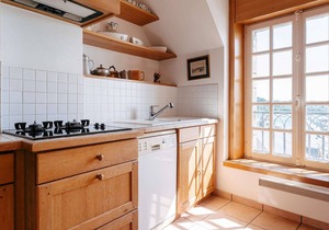 La Trinité/Mer, large 4-room apt, 100m², wifi, pets allowed