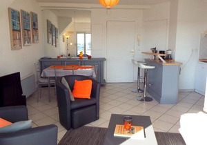 La Trinité/Mer - 2-room apartment -31m²- Port view