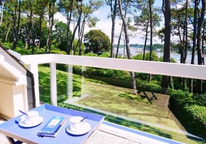 La Trinité-sur-Mer, 3 pièces duplex, 4 pers, balcon, parking, proche plages - FR-1-477-157