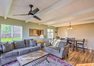 Lakeside Home with Beach about 14 Mi to Ski Area!
