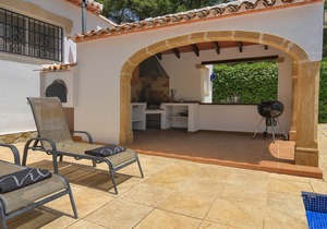 Large and cheerful villa in Javea, Costa Blanca, Spain with private pool for 8 persons