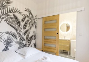 Le logement est composé de 1 chambres doubles et d'un canapé convertible