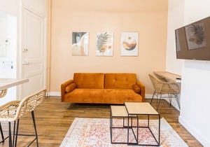 Le logement est composé de 1 chambres doubles et d'un canapé convertible