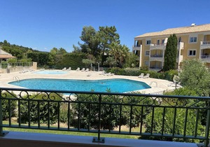 Les Issambres, 1BR apartment with pool, parking