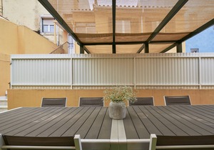 Linger over Idyllic Open Air on the Expansive Patio, by Timecooler