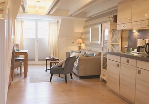 Live in a central location with a view of the Wadden Sea in List on Sylt