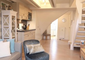 Live in a central location with a view of the Wadden Sea in List on Sylt