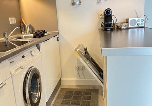 Living at Saarpartments -AdultsOnly- 2 Bedrooms, Kitchen - Business & Holiday Apartments for Long- and Short term Stay, 3 min to Train Station, Secure E-Bike Parking!