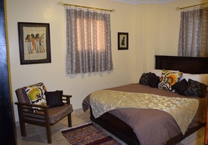 Located just steps away from the Pyramids and Great Sphinx on the Giza Plateau.