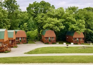 Loft Cabin #5 is near beautiful Cedar River.