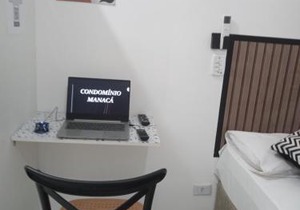 Loft10 COMPLETO AR CANAIS ASSINAT GARAGEM INTERNET prox Aparecida e Industrias
