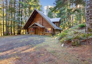 Log Cabin at Rainier Lodge - 0,4 m from entrance cabin