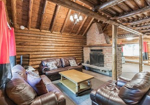 Log Cabin at Rainier Lodge - 0,4 m from entrance cabin