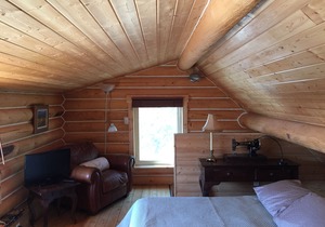 Log Cabin with Amazing Mountain & Lake Views (allergy-friendly)