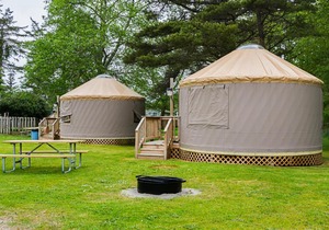 Long beach Camping Resort Yurt 9