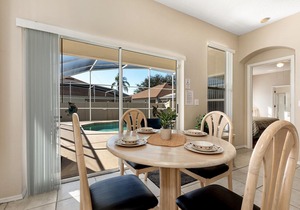 Lovely 4 bed 2 bath home with private South-facing pool, located at Esprit