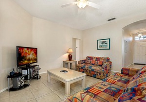 Lovely 4 bed 2 bath home with private South-facing pool, located at Esprit