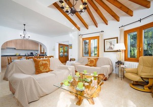 Lovely and comfortable luxury villa with private pool in Javea, on the Costa Blanca, Spain for 8 persons