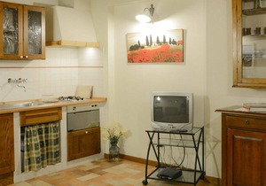 Lovely apartment for 4 guests with WIFI, pool, TV, patio, panoramic view and parking