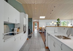 Lovely home in Knebel with sauna