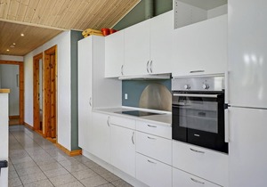 Lovely home in Knebel with sauna