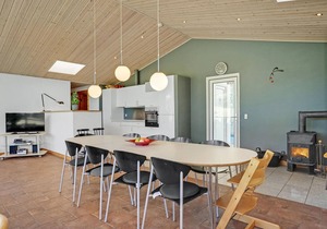 Lovely home in Knebel with sauna