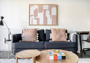 Luxe 1B w/W/D, Gym, Rooftop. Steps from T stop by Blueground