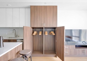 Luxe Downtown Studio w/Gym & W/D, near Pike Place Market, by Blueground