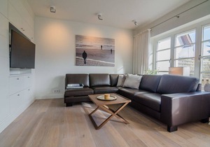 Luxuriöse Doppelhaushälfte, ruhig gelegen in Alt-Westerland, mit Garten und für 4 Personen.