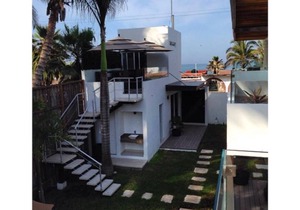 Luxurious Surf Resort in Pascuales Mexico - Room #5 Private - On the Beach