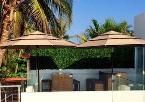 Luxurious Surf Resort in Pascuales Mexico - Room #5 Private - On the Beach