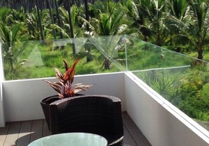 Luxurious Surf Resort in Pascuales Mexico - Room #6 Private - On the Beach