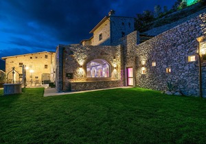 Luxurious vacation apartment with historical charm.