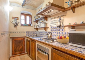 Luxurious vacation apartment with historical charm.