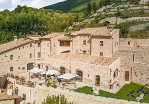 Luxurious vacation apartment with historical charm.