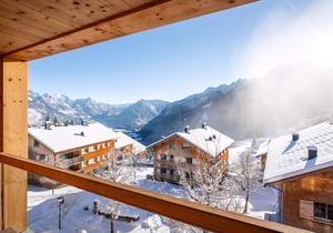 Luxury 10-person apartment in the holiday park Landal Brandnertal