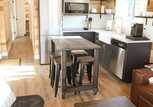 Luxury 2 BR Tiny Home | Grand Staircase Views