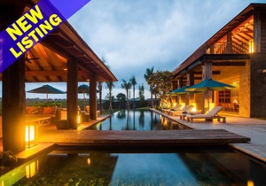 Luxury 5 Bedroom Villa Ocean & Rice Field View, Near Canggu