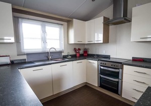 Luxury 6 berth lodge with decking at Manor Park in Hunstanton ref 23205K